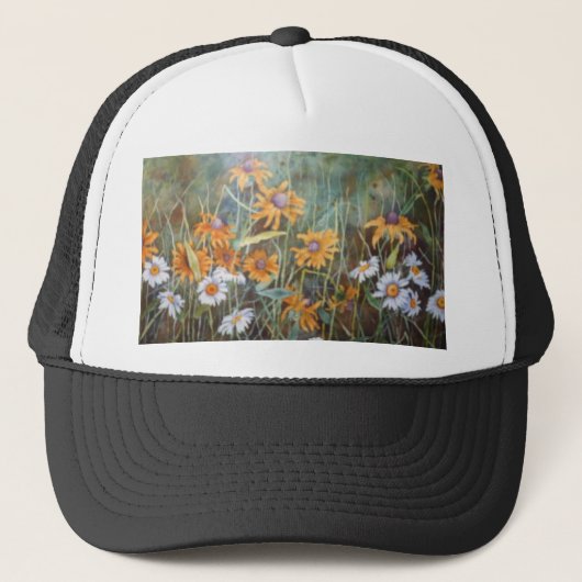 Blumenhut Truckerkappe (Vorderseite)