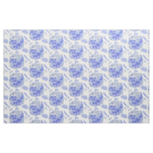 BlumenHydrangeamuster 2 Stoff (Fat Quarter (45,7 x 55,9 cm))