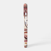 Blumenillustration iPhone-Hülle Slim iPhone 16 Hülle (Linke Seite)