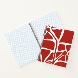 Blumenillustration Notizblock