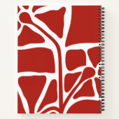 Blumenillustration Notizblock (Rückseite)