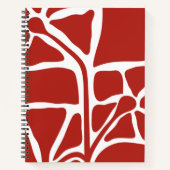 Blumenillustration Notizblock (Vorderseite)