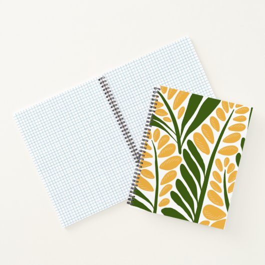 Blumenillustration Notizblock (Innenseite)