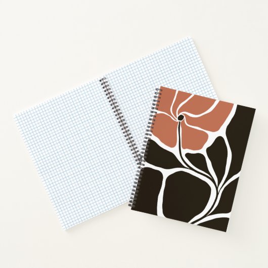Blumenillustration Notizblock (Innenseite)