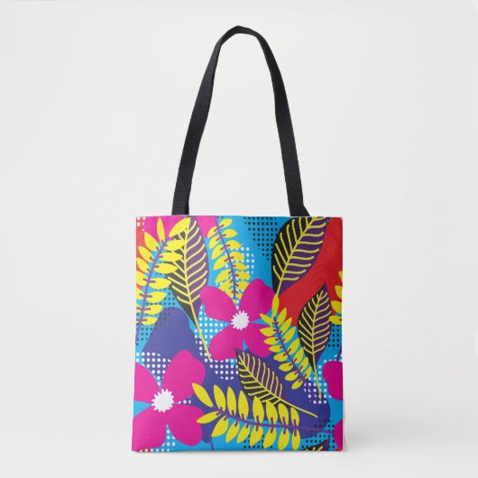 Blumenillustrationen Tasche (Vorderseite)