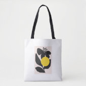Blumenillustrationskunstwerk Tasche (Vorderseite)