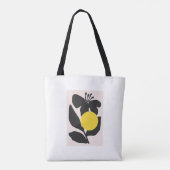 Blumenillustrationskunstwerk Tasche (Rückseite)