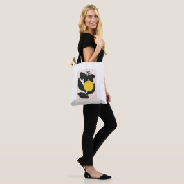 Blumenillustrationskunstwerk Tasche