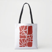 Blumenillustrationskunstwerk Tasche (Vorderseite)