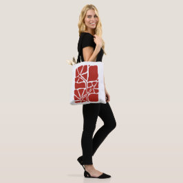 Blumenillustrationskunstwerk Tasche