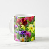 Blumenimpressionen Kaffeetasse (Vorderseite Links)