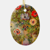 Blumenimpressionist Painting - Claude Monet Keramikornament (Hinten)