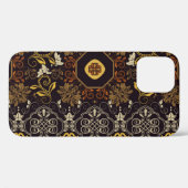 Blumeninder: farbenfroh gestreift Nahtlos. Case-Mate iPhone Hülle (Rückseite (Horizontal))