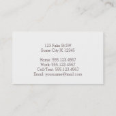 Blumeninfo der nennenden Karte der mama des (Rückseite)