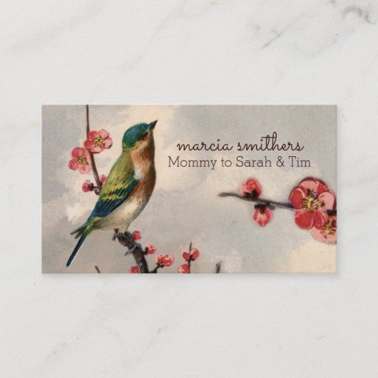 Blumeninfo der nennenden Karte der mama des (Vorderseite)