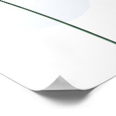 Blumeninspiration mit Beeren Poster (Ecke)