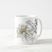 Blumeninspirierung für Mama Kaffeetasse (VorderseiteRechts)