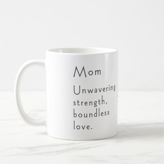 Blumeninspirierung für Mama Kaffeetasse (Links)
