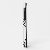 BlumeniPhone Fall-Rot-Blume Case-Mate iPhone Hülle (Hinten/Links)