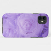 BlumeniPhone Gewohnheit-Fallkamerad lila Rosen Case-Mate iPhone Hülle (Rückseite (Horizontal))