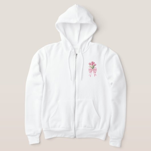 Blumenjacke Hoodie (Ablage )