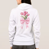Blumenjacke Hoodie (Rückseite)