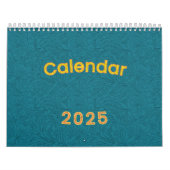 Blumenjahr: niedliche bunt saisonale Blume Kalender (Titelbild)