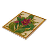 Blumenkachel Fliese (Seite)
