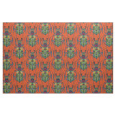 Blumenkäferorange Stoff (Yard (91,4 cm))