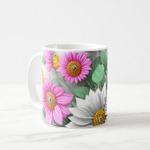 Blumenkaffee Kaffeetasse (Vorderseite Links)