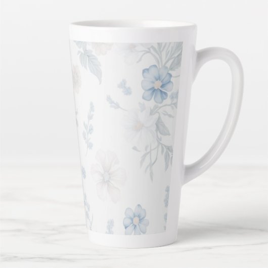 Blumenkaffee Milchtasse (Rechts)