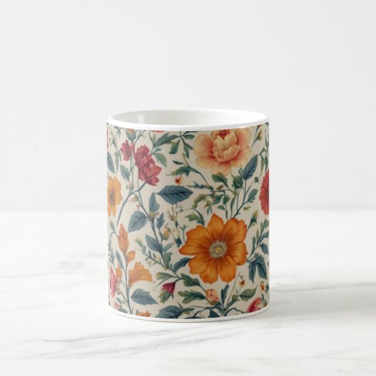 Blumenkaffee-Tasse Kaffeetasse (Mittel)