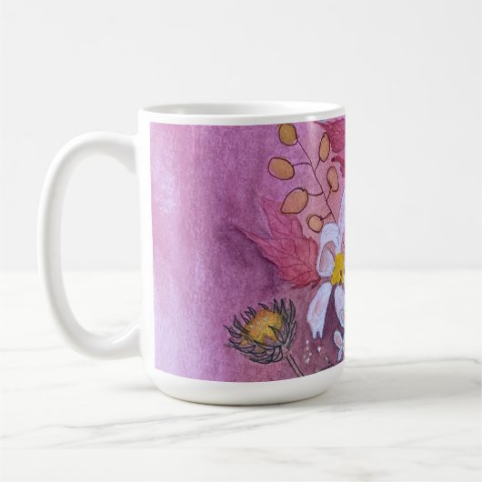 Blumenkaffee-Tasse Kaffeetasse (Links)