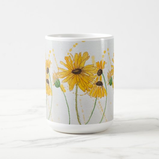 Blumenkaffee-Tasse Kaffeetasse (Mittel)