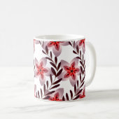 Blumenkaffee-Tasse Kaffeetasse (VorderseiteRechts)