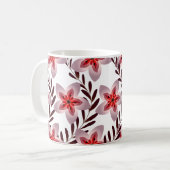 Blumenkaffee-Tasse Kaffeetasse (Vorderseite Links)