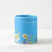 Blumenkaffee-Tasse mit Bibel Tasse (Zentrum)