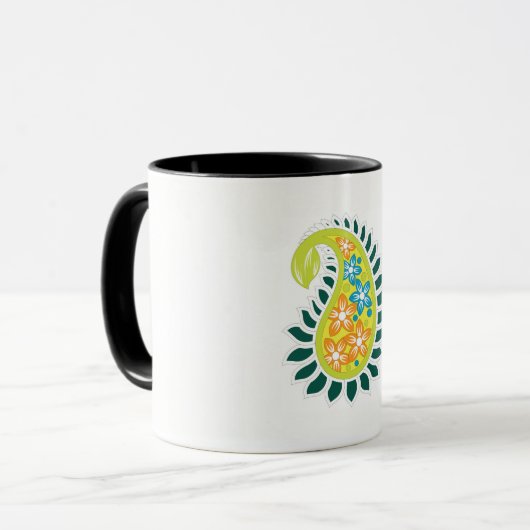Blumenkaffee-Tasse | Pflanze Lover Geschenk Tasse (Vorderseite Links)