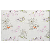 Blumenkäfiggewebe Stoff (Fat Quarter (45,7 x 55,9 cm))