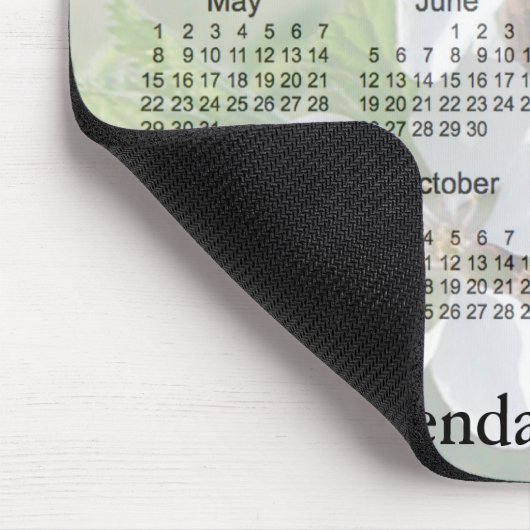 Blumenkalender 2011 mousepad (Ecke)