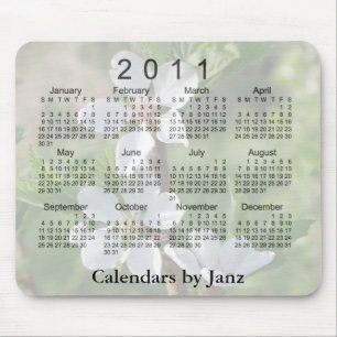 Blumenkalender 2011 mousepad