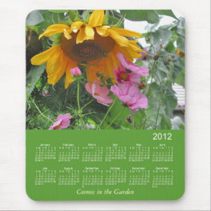 Blumenkalender 2012 mousepad