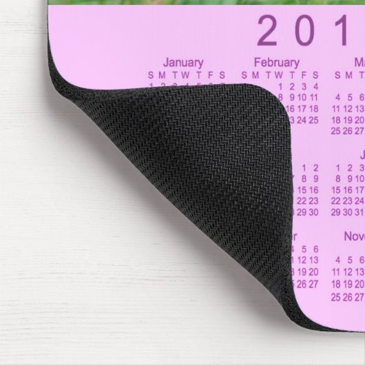 Blumenkalender 2012 mousepad (Ecke)
