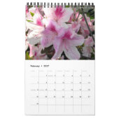 Blumenkalender 2014 - 12 Single - Monate Kalender (Feb 2027)