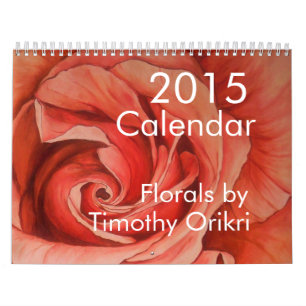 Blumenkalender 2015 durch Timothy Orikri Kalender