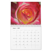 Blumenkalender 2017 kalender (Mär 2027)