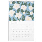 Blumenkalender 2024 kalender (Jan 2027)