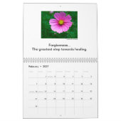 Blumenkalender 2024 kalender (Feb 2027)