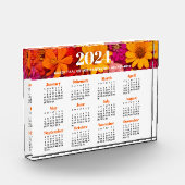 Blumenkalender 2024 Werbeaktion Fotoblock (Links)