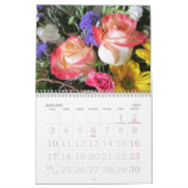 Blumenkalender 2025 kalender (Jan 2027)